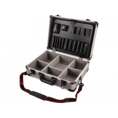 Куфер за алати алуминиумски, 450x330x150mm, сребрена боја
